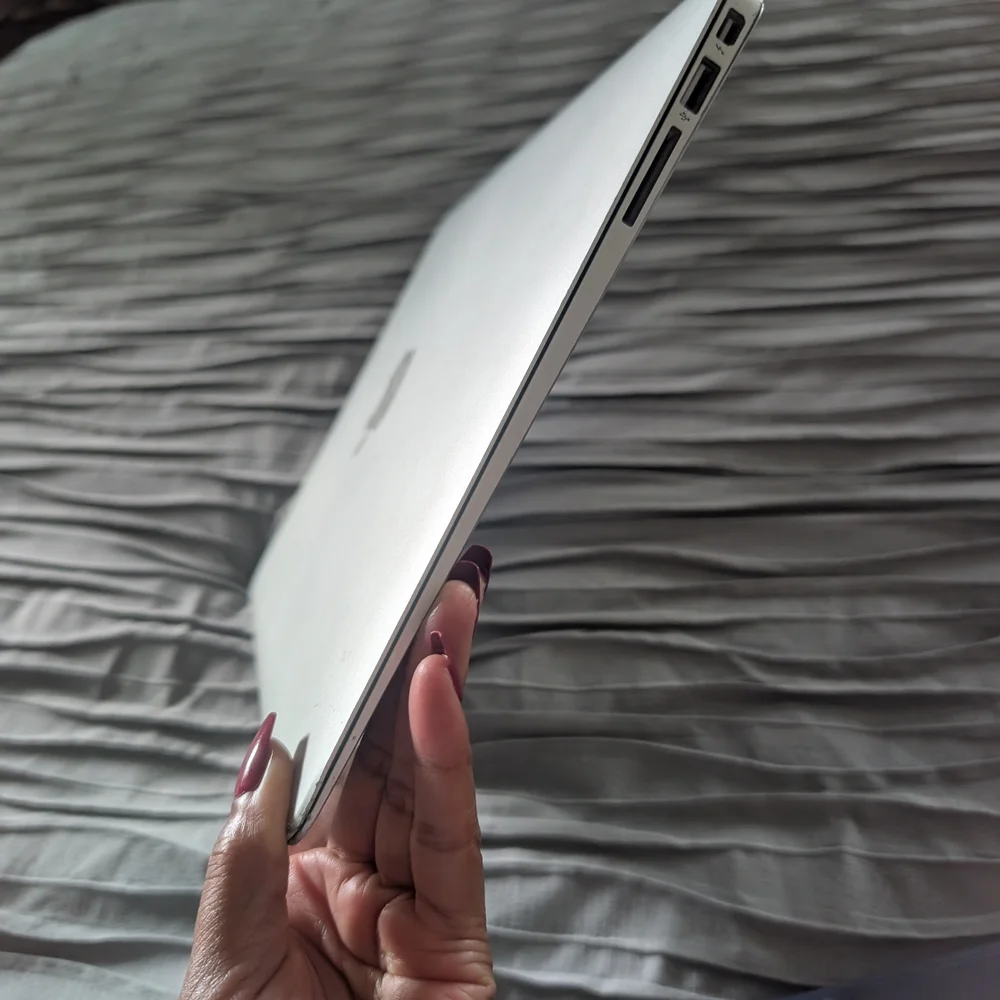 Apple Silver Laptop Sleek Design Powerful Performance